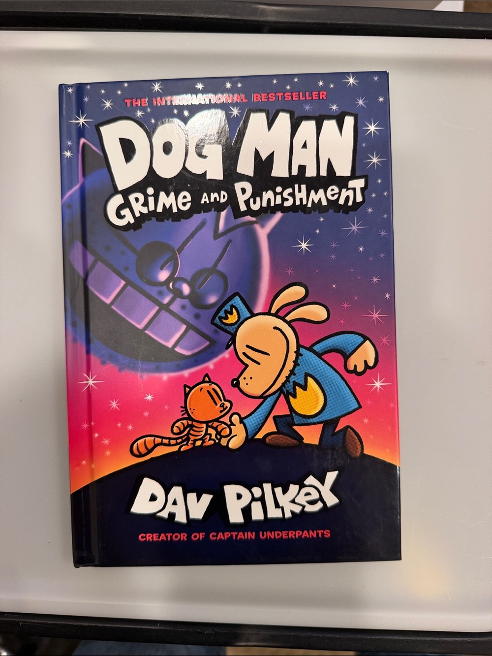 Dog Man: Grime and Punishment by - Blue/Purple Cover